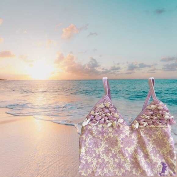 Juicy Couture Floral One-Piece Bathing Suit - Picture 3 of 9